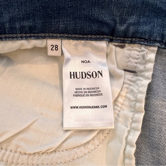 NWT: Hudson “Noa” wide leg, high rise, stretch jeans, women’s size 28 - Picture 6 of 7